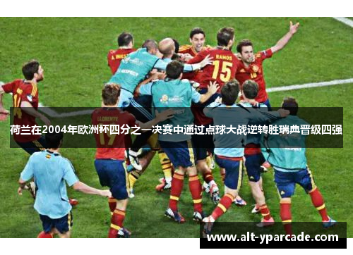 荷兰在2004年欧洲杯四分之一决赛中通过点球大战逆转胜瑞典晋级四强