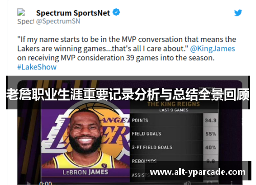 老詹职业生涯重要记录分析与总结全景回顾 老詹职业生涯重要记录分析与总结全景回顾